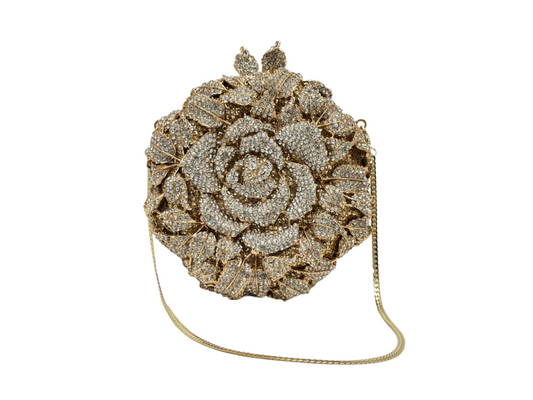 JELINE FLOWER CLUTCH BAG