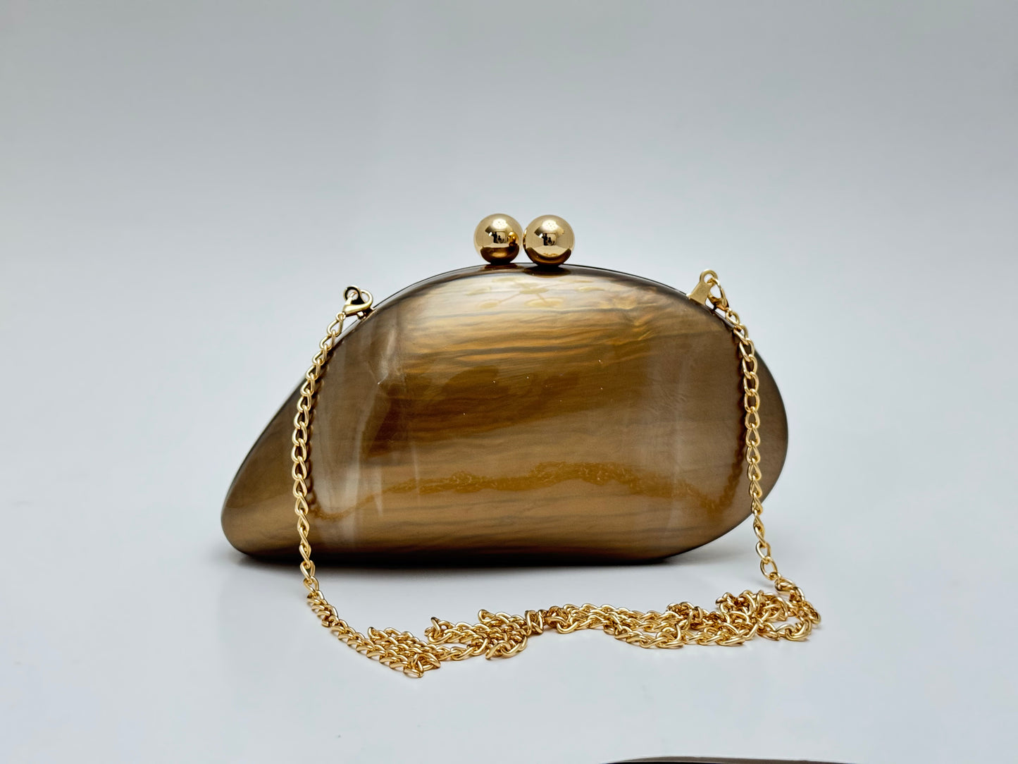 ACRYLIC SHELL SHAPED BAG