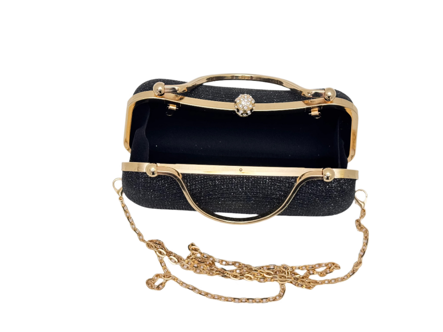 VINTAGE RHINESTONES GLITTER HANBAG